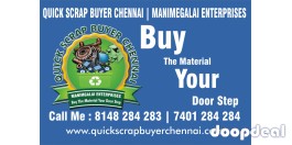 quick scrap buyer chennai | manimegalai ac service