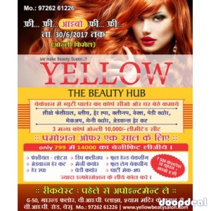 Best Nail art Design at Yellow Beauty parlour and Salon in VIP - Surat