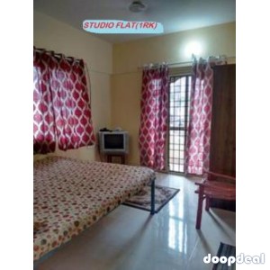 1 BR, 500 ft² – Furnished 1 room kitchen no brokerage 10000 p.m.Manyata techuyhn