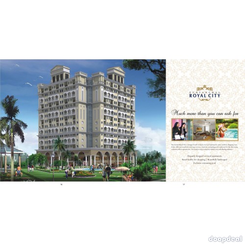 Book 3 BHK Apartment in ?Purvanchal Royal City Noida