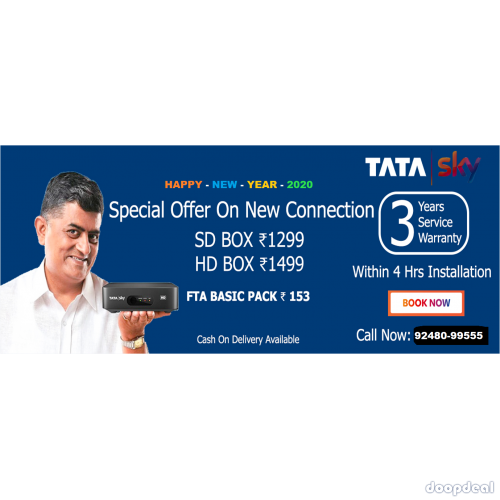TATA SKY Hyderabad || up to 20% off on Online booking