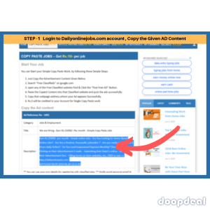 We are Hiring - Earn Rs.15000/- Per month - Simple Copy Paste Jobs