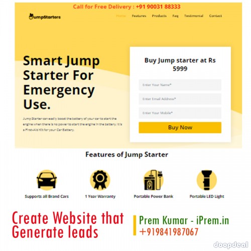 Create a responsive website and generate new customers for your business