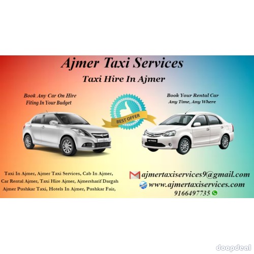 Taxi in Ajmer , Car Rental services in Ajmer , Ajmer Car Rental 