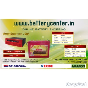 Inverter and Inverter Batteries for Sale