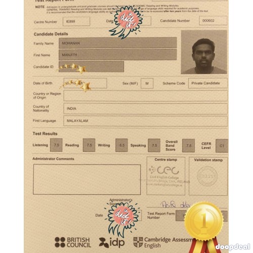 Whatsapp:+447312225966-Buy IELTS Certificate Without Exam in Dubai