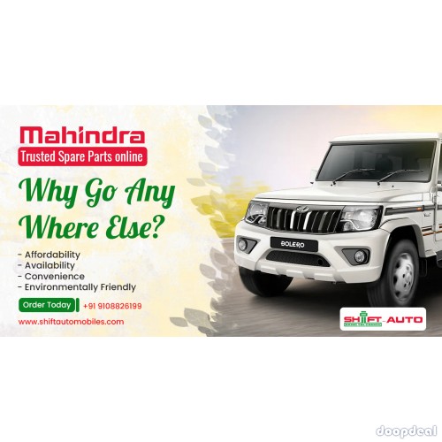 Mahindra Genuine Parts - Shiftautomobiles.com