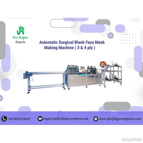 Five Fingers Exports - Fully Automatic Bouffant Cap Making Machine Suppliers