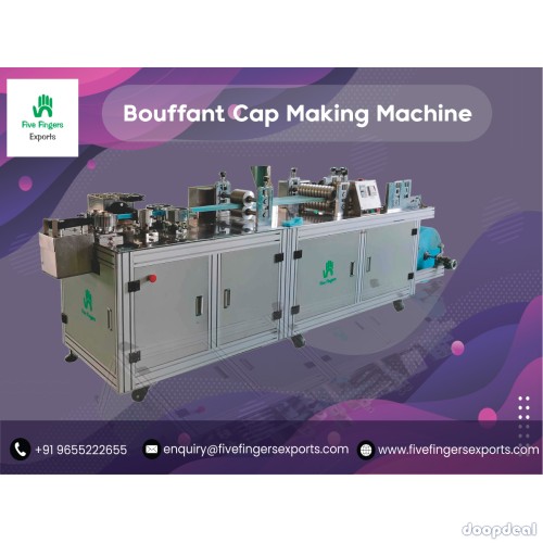 Five Fingers Exports - Fully Automatic Bouffant Cap Making Machine Suppliers