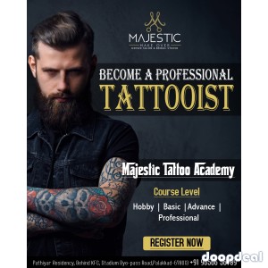 Professional Tattoo Academy in Palakkad | Majestic Makeover