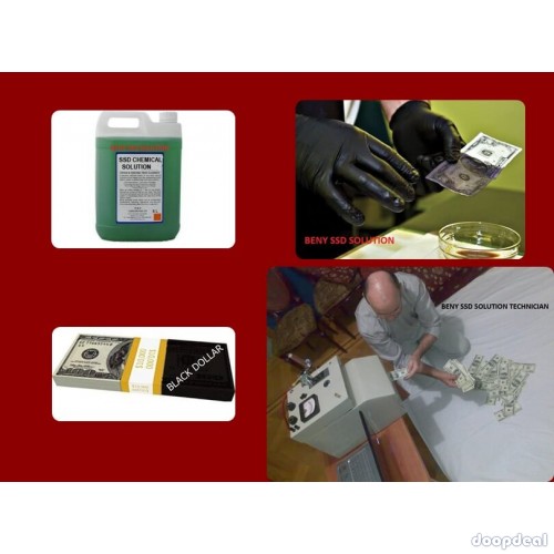 SSD SOLUTION CHEMICAL FOR CLEANING BLACK MONEY