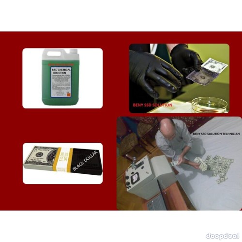   SSD SOLUTION CHEMICAL FOR CLEANING BLACK MONEY