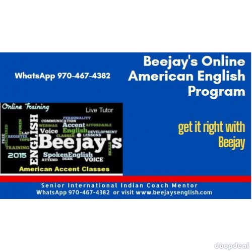 Beejay’s American English Communication Program