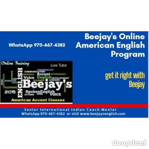 Upskill American Accent and English Conversational Skills