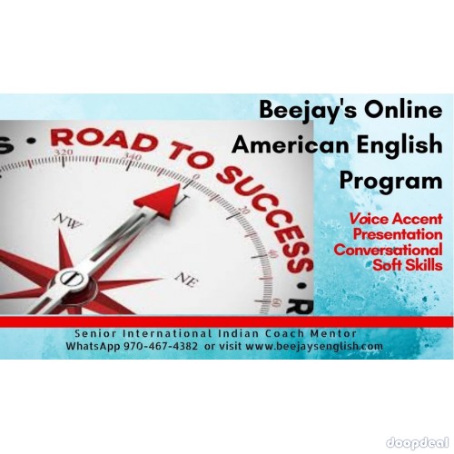 MasterClass with Beejays Effective American Accent Program