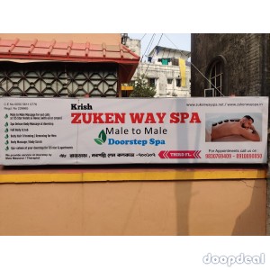 KRISH'S ZUKEN WAY SPA MEN TO MEN FULL BODY MASSAGE CENTER IN KOLKATA 