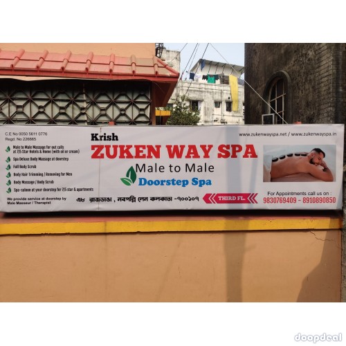 KRISH'S ZUKEN WAY SPA MEN TO MEN FULL BODY MASSAGE CENTER IN KOLKATA 