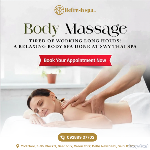 Mantra Body Spa: Full Body to Body Massage Centre in Delhi