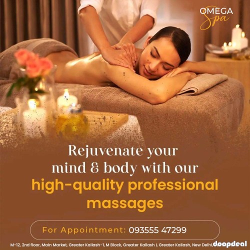 Special VIP Body Massage AT Omega SPA Ggreater Kailash Delhi