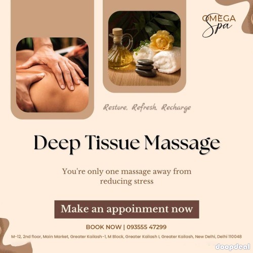 Special VIP Body Massage AT Omega SPA Ggreater Kailash Delhi