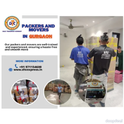 DTC Express Packers and Movers in Gurgaon, Book Now Today