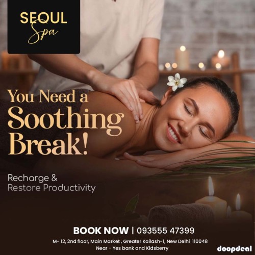 Full Body to Body Massage Service in South Delhi At Select City Walk At SEOUL SPA