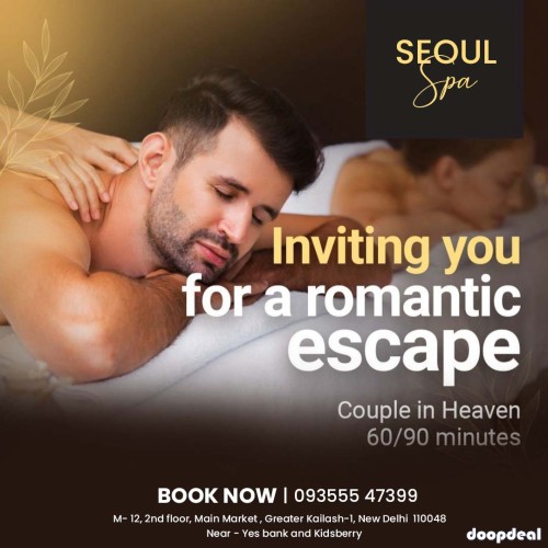Full Body to Body Massage Service in South Delhi At Select City Walk At SEOUL SPA