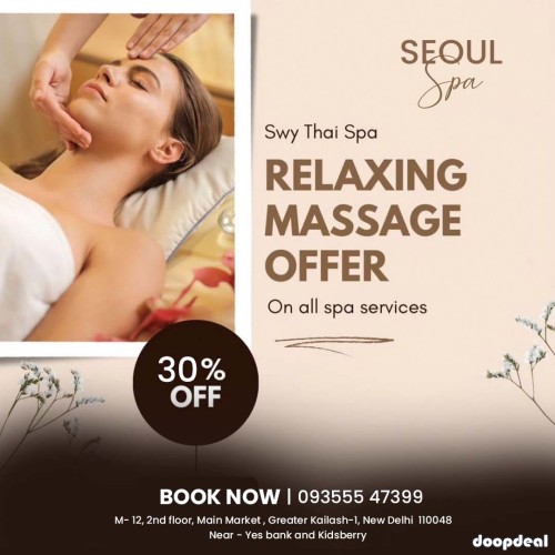Full Body to Body Massage Service in South Delhi At Select City Walk At SEOUL SPA