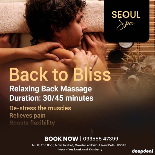 Full Body to Body Massage Service in South Delhi At Select City Walk At SEOUL SPA